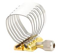 Parliky Sax Metal Clip Acciaio Inossidabile Clip Per Saxofono Hollow Out Accessorio Musicale Elegante e Resistente Per Musicisti e Appassionati Di Sax