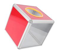 Parliky Scatola Chiara per Lotteria Quadrata in Materiale Resistente Multiuso per Votazioni Donazioni e Estrazione Biglietti Design Elegante per Eventi e Riunioni Aziendali