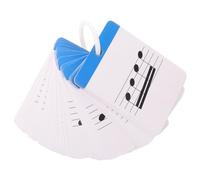 Parliky Schede Didattiche la Lettura della Musica e Notazione Sul Pentagramma, Set per Principianti di Teoria Musicale e Ritmo, Strumenti Portatili per Imparare a Suonare Pianoforte