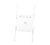 Parliky Segnale 1200m Amplificatore Router 5g Estender Da Parete Antenne Esterne e Porta Ethernet Per Casa Ufficio, Pulsante Di Configurazione Semplice, Bianco