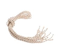 Parliky Set 10 Stoppini Rotondi in Cotone per Lampade a Olio e Lanterne a Cherosene, Ricambio per Stoppino Lanterna da Esterno, Resistente al Calore e Facile da Accendere, per