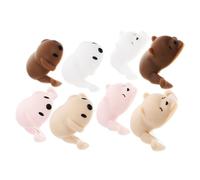 Parliky Set 8 Pezzi Paraspigoli per Ragazzo Ragazza in Silicone Morbido Adesivo Protezioni Angolari Colorate per Tavoli e Mobili Sicurezza e Protezione da Urti per Casa