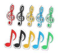 Parliky Set Da 20 Clip Per Libro Musicale in Abs, Fermapagina Leggero e Robusto Per Spartiti, Segnalibro Per Carta Da Musica Portatile, Accessori Per Libri Di Musica, Per Lettura e Studio