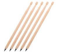 Parliky Set da 5 Matite Hb in Legno a Forma di Bacchetta per Batteria, Matite Cancellabili per Scrivere e Disegnare, Regali Originali per Batteristi, Studenti e Appassionati di