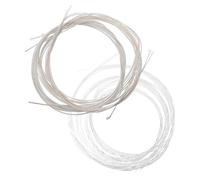 Parliky Set di Corde di Oud in Lega di Rame Placcata Argento 10 Pezzi, Corde di Nylon Robuste per Oud Tensione Moderata, Accessori per Strumenti Musicali ad Uso Professionale
