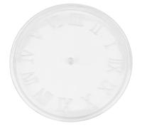 Parliky Stampo in Silicone per Orologio DIY con Numeri Trasparente Modello Creativo per Parete Accessorio Artigianale per Regali Personalizzati e Decorazioni