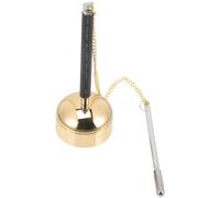 Parliky Strumento Rituale Buddista Del Tempio Yin Qing Campanello in Rame Delicato Materiale Yin Qing Per Canti Di Meditazione