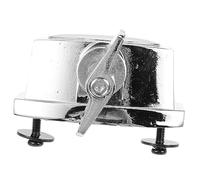 Parliky Supporto Per Gamba Tamburo Tom Da Pavimento in Lega Di Alluminio, Staffa Di Montaggio Regolabile Per Accessori Tom Batteria, Ricambio Per Batteristi e Set Percussioni