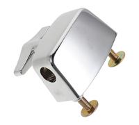 Parliky Supporto per Gambe Tom Batteria Base in Metallo 4 Cm Foro Morsetto di Montaggio Stabile per Percussioni Strumenti Musicali