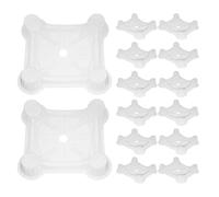 Parliky Supporto per Meloni da Giardino in Plastica 20 Pezzi Culla per Piante da Frutto Protezione per Ortaggi e Frutta Supporto per Anguria e Zucca Traliccio Versatile per