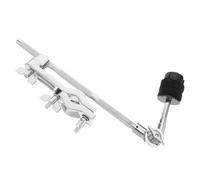 Parliky Supporto per Piatti per Batteria con Morsetto di Montaggio Braccio di Estensione a Giraffa da 32 CM Hardware Resistente per Kit Batteria Professionale e Performance Live