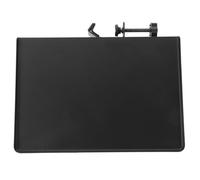 Parliky Supporto per Scheda Audio in Plastica 20X14 CM Clip per Microfono Vassoio Portatile per Trasmissioni in Diretta Adatto a Studi di Registrazione Uffici e Sale Conferenze