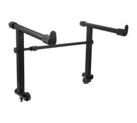 Parliky Supporto Universale per Tastiera Elettronica Robusto Antiscivolo Regolabile per Pianoforte Digitale e Organo, per Uso Studio e Performance in Piedi o Seduti