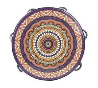 Parliky Tambourine Drum Legno Per Danza e Strumento Musicale Manovra Leggera Per Ragazza Ragazza e Adulti Suono e Sicuro Per Feste e Cerimonie