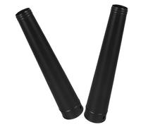 Parliky Tubo di Prolunga per Soffiatore D’aria 2 Pezzi in Plastica Resistente Alte Temperature, Ugello Sostituibile Leggero per Giardino e Uso Industriale, Accessorio per Aspiratori