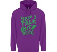 Parlo Con I Lucertole Camaleonti Draghi Barbati Felpa