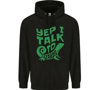 Parlo Con I Lucertole Camaleonti Draghi Barbati Felpa