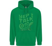 Parlo Con I Lucertole Camaleonti Draghi Barbati Felpa