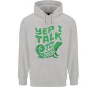 Parlo Con I Lucertole Camaleonti Draghi Barbati Felpa