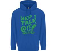 Parlo Con I Lucertole Camaleonti Draghi Barbati Felpa