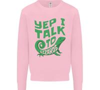 Parlo Con I Lucertole Camaleonti Draghi Barbati Uomo Felpa Maglione