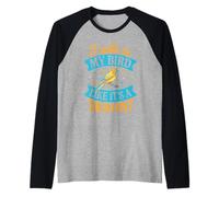 Parlo con Il Mio Uccello Come se Fosse Un terapeuta Maglia con Maniche Raglan