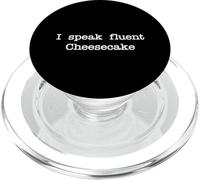 Parlo fluente cheesecake Divertente Dessert cremoso Minimalista PopSockets PopGrip per MagSafe