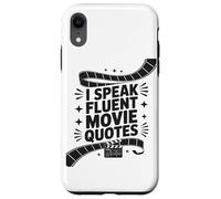 Parlo Fluente Film Citazioni Umorismo Film Teatro Custodia per iPhone XR