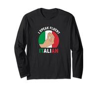 Parlo fluente italiano Maglia a Manica