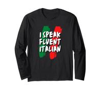 Parlo Fluente Italiano Maglia a Manica