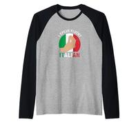 Parlo fluente italiano Maglia con Maniche Raglan