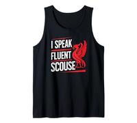 Parlo fluente Scouse Liverpool Inghilterra Liverpudlians Divertente Canotta