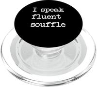 Parlo fluente soufflé Divertente Soufflé Minimalista PopSockets PopGrip per MagSafe