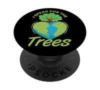 Parlo per il Giorno della Terra degli Alberi Ogni dono PopSockets PopGrip Adesivo