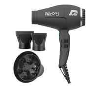 Parlux Alyon Ionizer Eco Friendly Asciugacapelli Nero Opaco E Diffusore