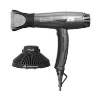 Parlux Elysium® Asciugacapelli con diffusore Magic Compact, Digitale, Professionale, Ioni negativi. 2300 W. 9 combinazioni di Velocità e Temperatura, Cavo girevole, Potente, Leggero, Titanio