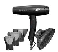 Parlux Elysium + Magic Compact Nero - asciugacapelli con diffusore