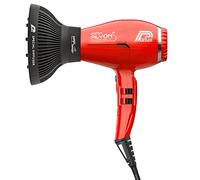 ALYON Set Asciugacapelli Rosso Opaco e Diffusore Parlux