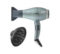 Parlux Pack Digitalyon Phon Asciugacapelli Grigio Verde Glitter + MagicSense