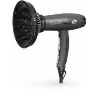 Parlux asciugacapelli con diffusore Elysium + Magic Compact – Digitale 2300W, ioni – Grigio Titanio