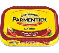 Parmentier Sardine Olio d'oliva Chili 1/6 135 g
