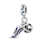 Parmuz Charms per braccialetti 925 Sterling Silver Summer Trip Ocean Charm Caspite perle Regalo di gioielli a pendente per donna