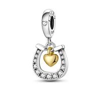 Parmuz Charms per braccialetti 925 Sterling Silver Summer Trip Ocean Charm Caspite perle Regalo di gioielli a pendente per donna