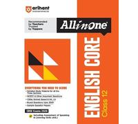 Parneet Kaur Ne Arihant All in One English Core Class 12 for Cbse Ex (Tascabile)