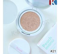 PARNELL Peachmanu Serum Cushion Foundation 13g #21 SPF50+ P K-Cosmetics N...