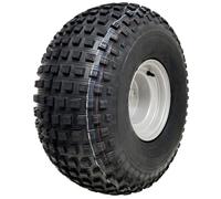 22x11,00-8 Knobby ATV pneumatico 4 borchie cerchio in acciaio 4 strati rimorc...