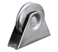 Parnells 80 mm Ruota per cancello scanalata a U in staffa, 1 conteggio,...