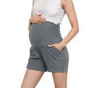 PARNIXS Pantaloni caldi di modo di estate per maternità breve con tasca,