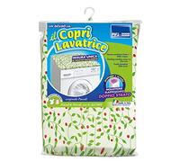 PARODI&PARODI- Copri Lavatrice per Interno ed Esterno, Coprilavatrice Universale con Elastico, Realizzato in Cotone e Poliestere, Colori e Fantasie Assortiti, Dimensione 60x60