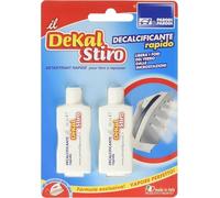 PARODI & PARODI Dekal anticalcare 20ml, Liquido decalcificante per Pulizia Serbatoio Ferro da Stiro, disincrostante Ecologico, 2 Confezioni per Decalcificare i Ferri, Bianco, 2 Pezzi, 2 unità